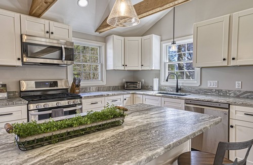 Sunapee House | Chic Farmhouse Decor | Deck w/View