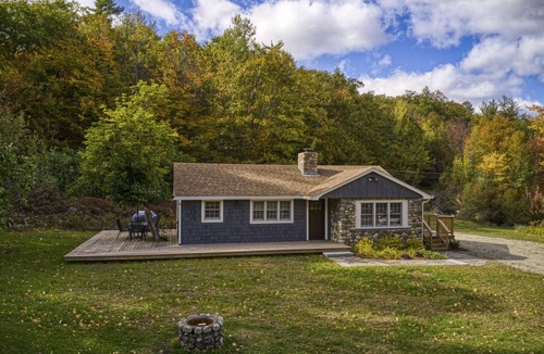 Sunapee House | Chic Farmhouse Decor | Deck w/View