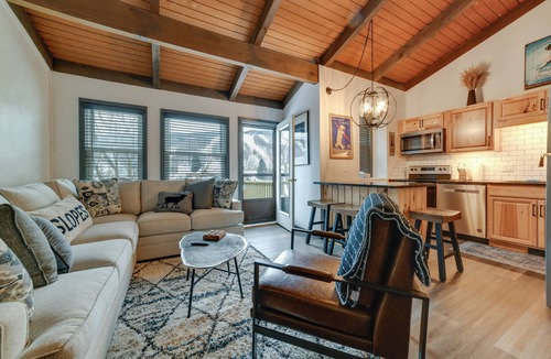 Blodgett Mills Apartment | Chic Greek Peak Ski Resort Townhome w/Balconies!