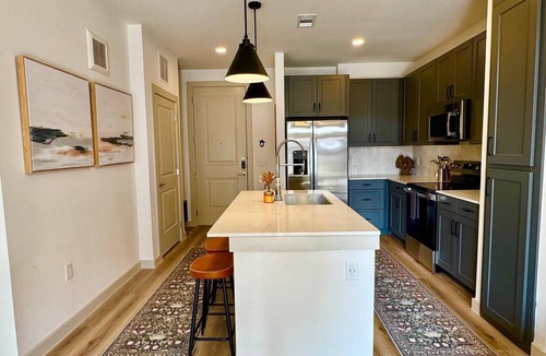 San Marcos Apartment | Chic Ground Level 1BR 1BA | Luxe Living