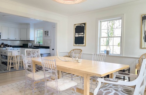 Village of East Hampton House | Chic Hamptons classic 5-bedroom steps from the Village