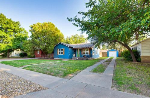 Tech Terrace House | Chic Home ~ 2 Mi to TTU w/Grill & Yard in Lubbock