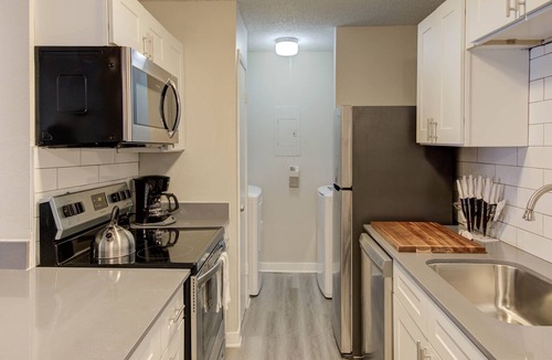McNeil Apartment | Chic, Modern 2B2B | King Beds, Fast WiFi, Gym,Pool