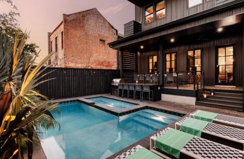 Saint Thomas Development House | Chic NOLA Home Heated Pool & Spa