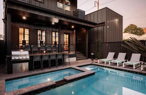 Saint Thomas Development House | Chic NOLA Home Heated Pool & Spa
