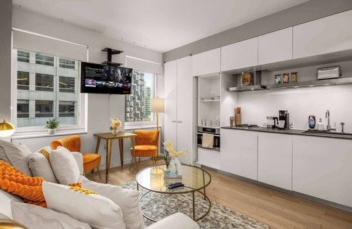 Central New York City Apartment | Chic NYC Retreat | Beside Broadway & Iconic Sights