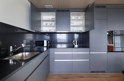 Seebach Apartment | Chic Oerlikon 1BR w/Storage & W/D, nr Market & Tram, by Blueground