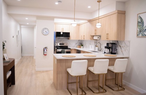 Southwest Calgary House | Chic Private Suite with King Bed + All Essentials