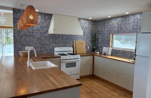 Saint-Honore Ski Chalet | Chic refuge sur le bord de l'eau et des sentiers motoneiges!
