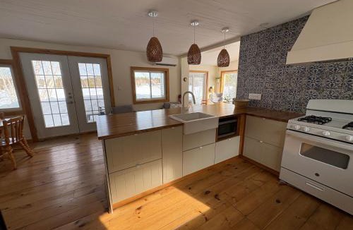 Saint-Honore Ski Chalet | Chic refuge sur le bord de l'eau et des sentiers motoneiges!