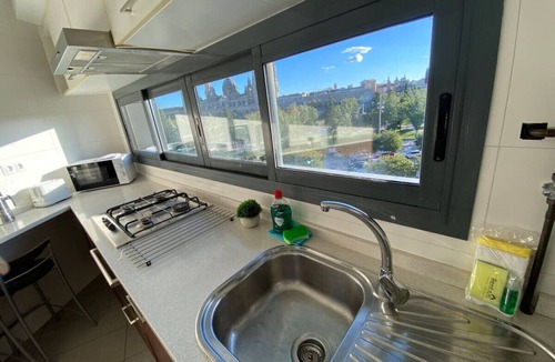 Arrabal Apartment | Chic Riverside Apartment -Terrace & Iconic Views