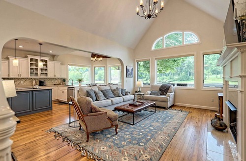 Sky Valley House | Chic Sky Valley Resort Home on Golf Course!