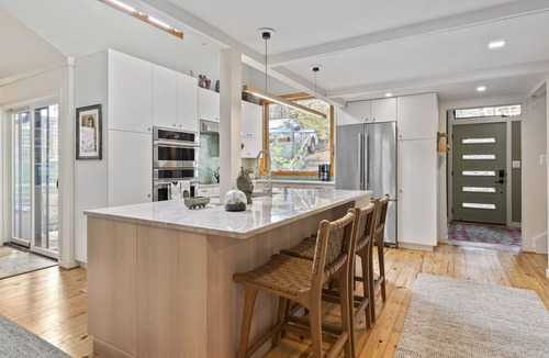 Takoma Park House | Chic Zen Home with Pond near DC