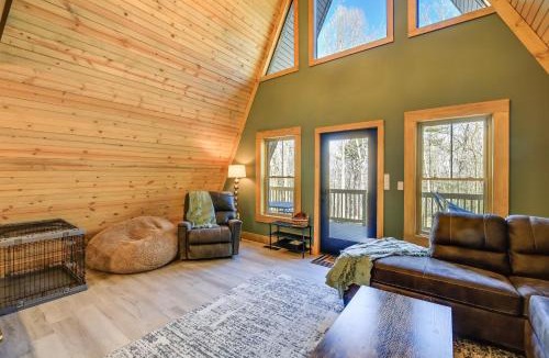Wytheville House | Chimney Rocks Chalet' A-Frame w/Mtn Views