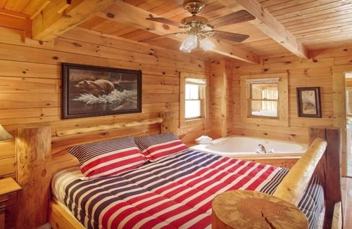Sevierville House | ChocolateBearRealLogCabinWhirlpoolArcadePetsOK