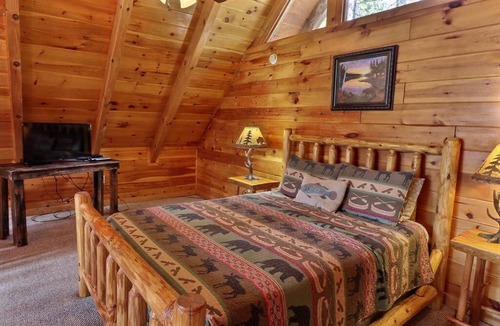 Sevierville House | ChocolateBearRealLogCabinWhirlpoolArcadePetsOK