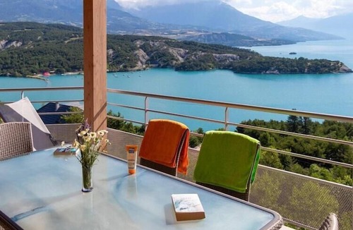 Chorges Apartment | Chorges Lakeside Stay with a Fireplace