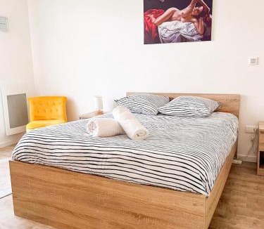 Laon Sud Apartment | Chouette appartement près de l'Arena et de la Gare Centre de Reims