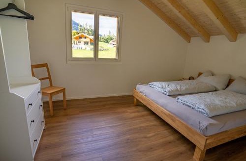 Adelboden Apartment | Chuenislodge2- zwei Balkone, gemütlicher Kamin, top Aussicht