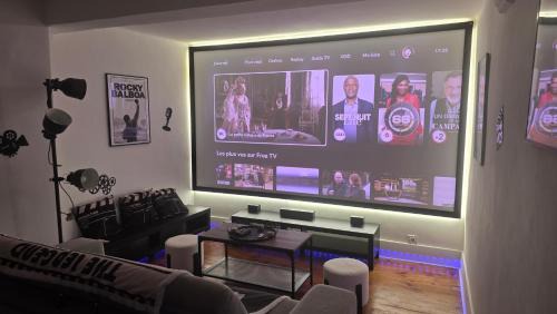 Riom House | Cinéma Privé Maison Cosy Romantique