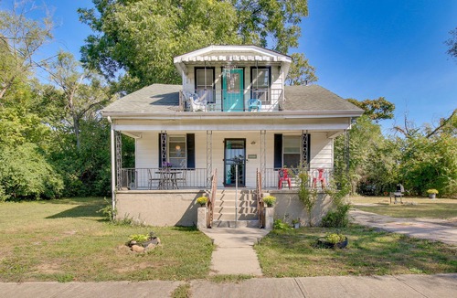 Lincoln Heights House | Cincinnati Home Rental w/Balcony + Fire Pit!