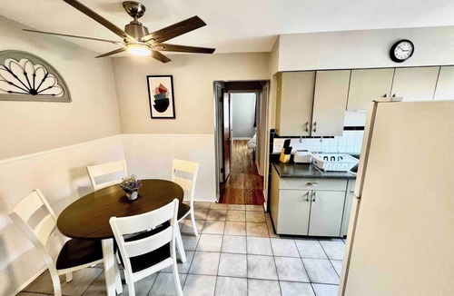 Westwood Apartment | Cincy Furnished Stays Purple Paradise Apartment
