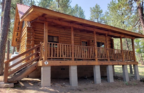 Alpine Cabin | Circle Pine Ranch-"The Real Log Cabin Experience"
