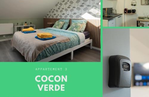 Anzin Apartment | CitizenHouse Anzin - 4 Studios - 15 à 36m2 - Jardin - Terrasse - Accès autonome - WiFi - Netflix
