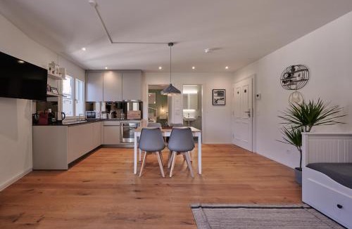 Unterseen Apartment | City Center Apartment with Mountain View