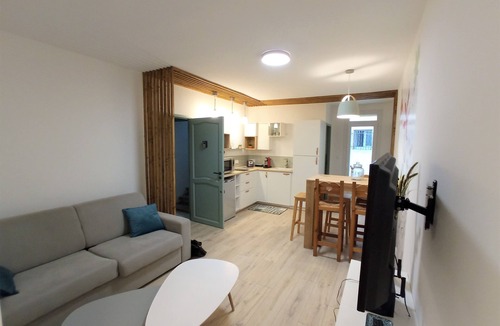 Centre Ville d'Ales Apartment | City center apartment with private terrace.