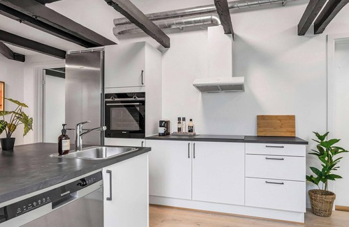 Midtbyen Apartment | City-Center Penthouse w Private Balcony
