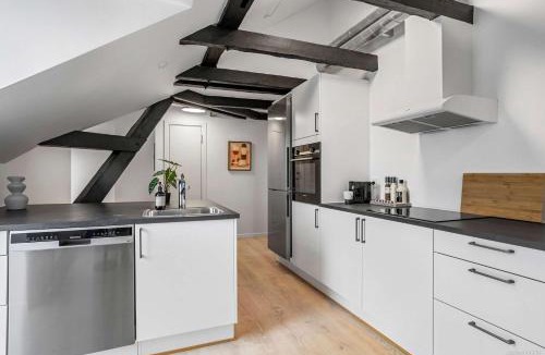 Midtbyen Apartment | City-Center Penthouse w Private Balcony