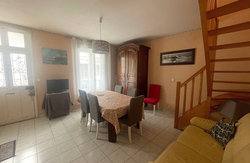 Les Sables d'Olonne House | City House Near Arago Market, Beach & Town Center – 2 Bedrooms, Terrace, Fully Equipped