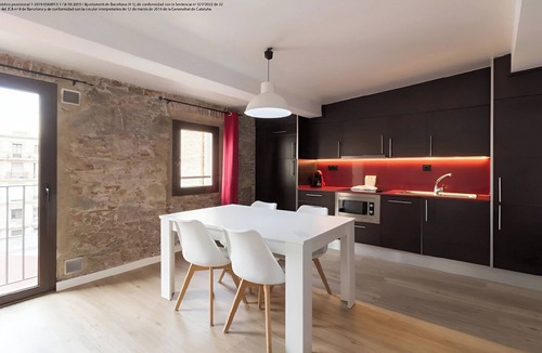 El Raval Apartment | Ciutat Vella 1 hab Barcelona terraza comunitaria