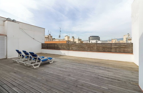El Raval Apartment | Ciutat Vella 1 hab Barcelona terraza comunitaria