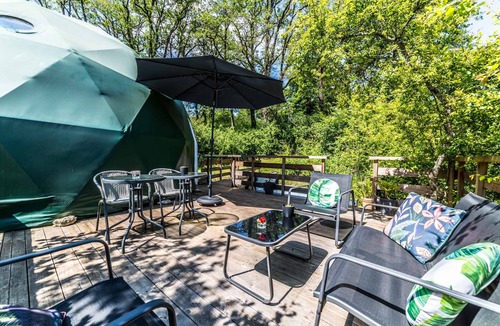 La Dornac Ski Chalet | "Clair de Lune" – Luxury Dome 40 m² – Jacuzzi