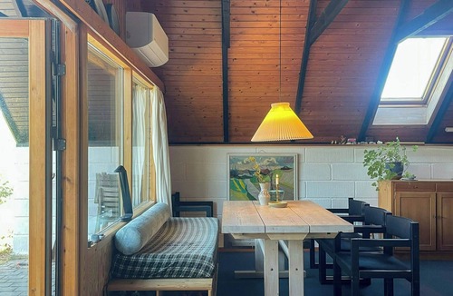 Skødshoved Strand House | Classic A-style summer house with a view on Mols