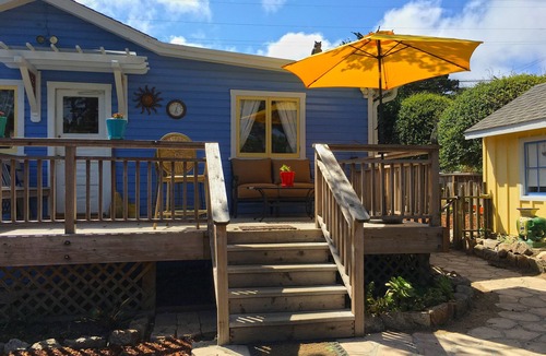 Monterey Cottage | "Classic Blue Cottage on the Hill"