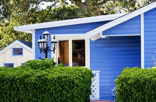 Monterey Cottage | "Classic Blue Cottage on the Hill"