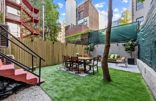 Harlem Apartment | Classic Brownstone Living: 2BR w/Private Yard