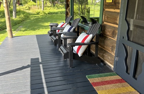 Piopolis Ski Chalet | Classic Canadian Log home on a private lake, with acres to explore!