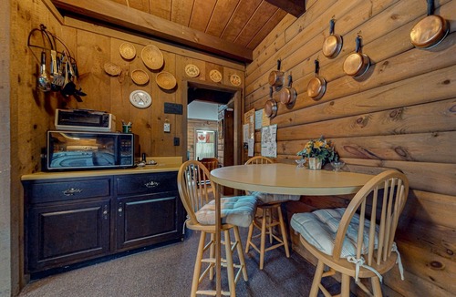 Wilmington Cabin | Classic Vermont cabin with forest views, pools, hot tub & gym