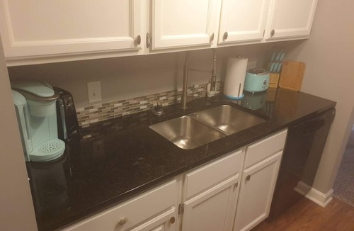 Grand Island Condo | Classy Downtown 1 Bed Condo, free parking garage. nGarage enter clearance 6'8"