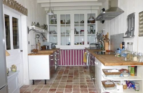 La Roche-Rigault House | Claunay gardens. Charming gîte and spa. Country chic ambience.