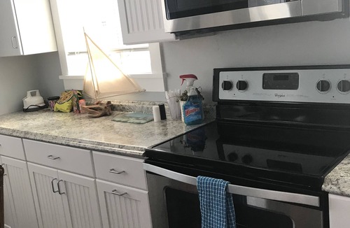 Edgartown Apartment | Clean, bright apartment with AC and private yard!