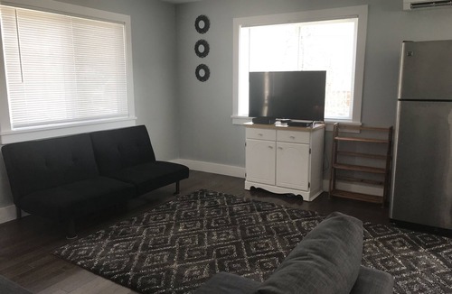 Edgartown Apartment | Clean, bright apartment with AC and private yard!
