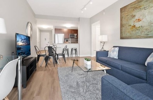 Hudson Exchange Apartment | Clean & Spacious 1BR | Work Remote | Free WiFi & Kitchen | Near PATH