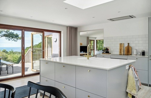 Hoeve Strand House | Clear view over Veddinge Bakker and Sejerø Bay