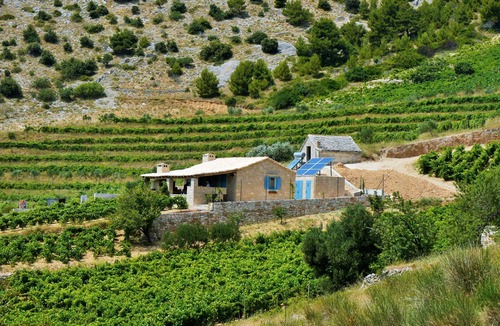 Nerezise Villa | Cliff-top Two Bedroom Beachfront Old Stone Villa Among Vineyards!