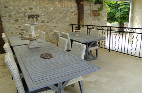 Vallon-Pont-d'Arc House | Clos saint joseph the courtyard for 7 people
